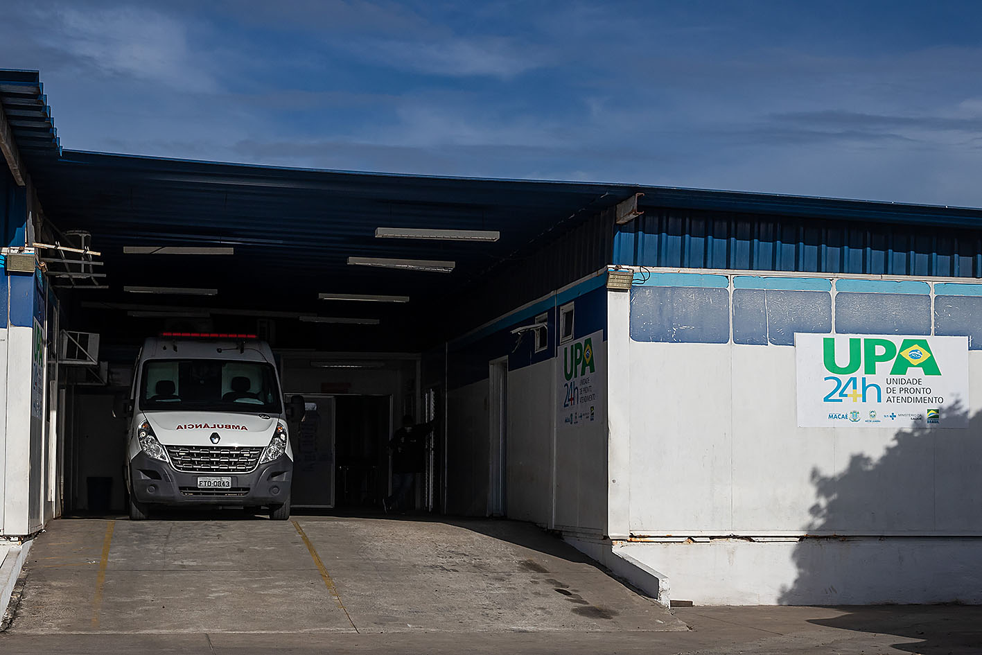 UPA Barra. Macaé/RJ. Data: 05/04/2021. Foto: Rui Porto Filho