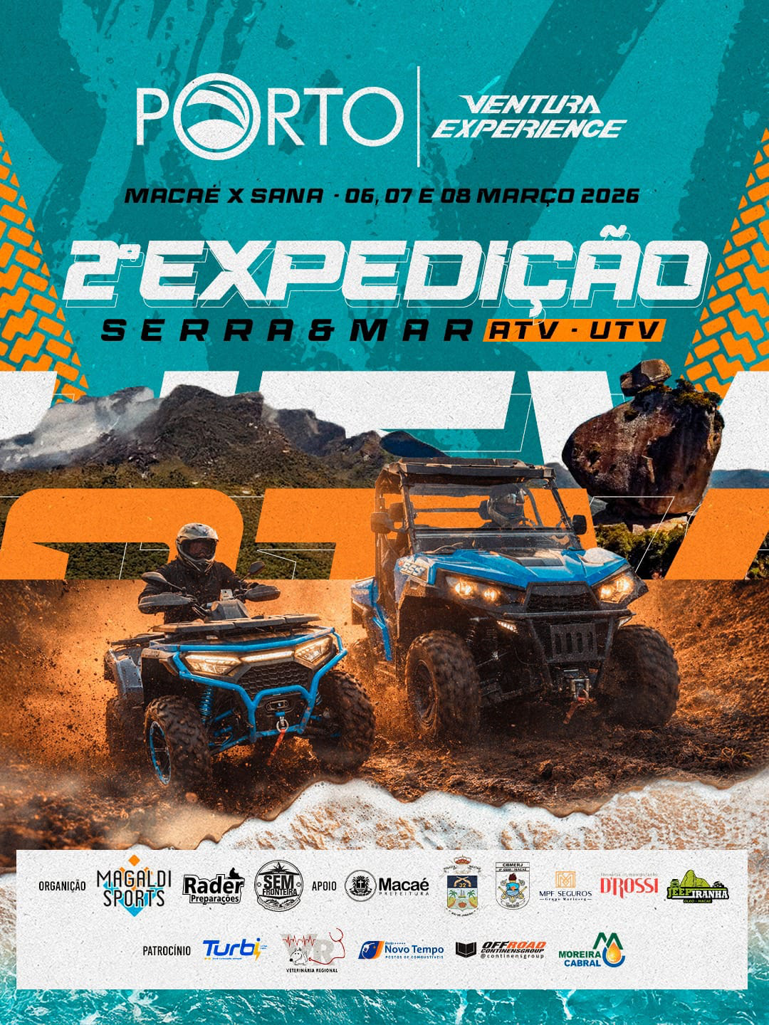Expedição off-road liga Macaé ao Sana em evento de turismo de aventura