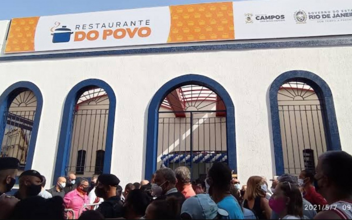 Restaurante do Povo é reaberto  em Campos