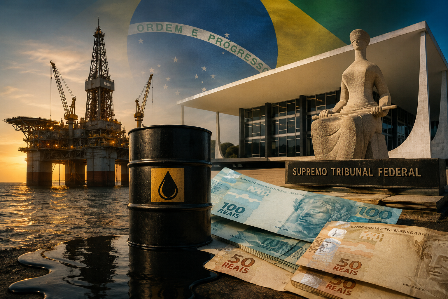 STF retoma julgamento dos royalties do petróleo
