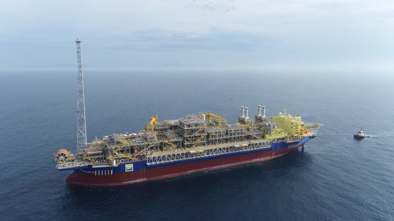FPSO Anna Nery operando na Bacia de Campos