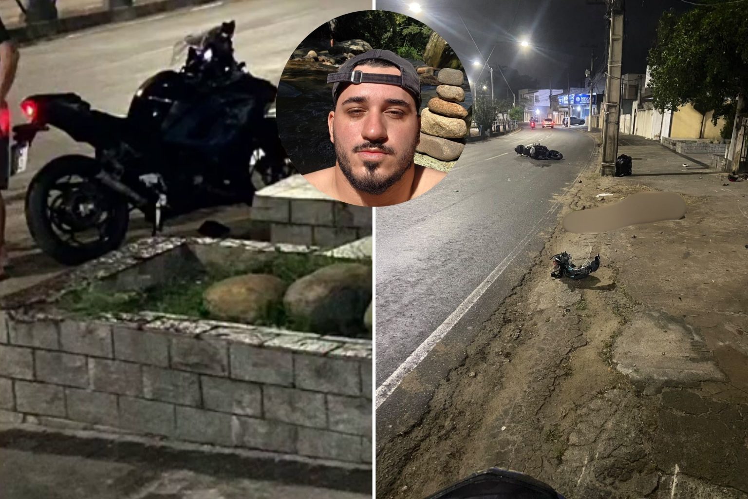 Motociclista de 24 anos morre após acidente na Avenida 28 de Março