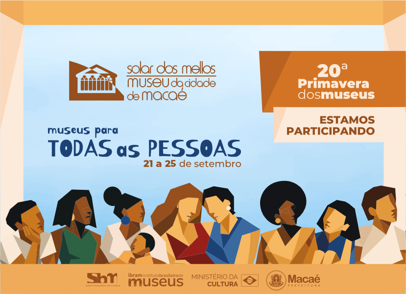 Divulgação da 20ª Primavera dos Museus no Solar dos Mellos, em Macaé