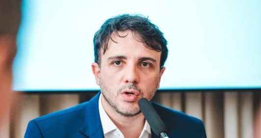 Renan Santos, candidato à Presidência pelo Missão; foto de divulgação