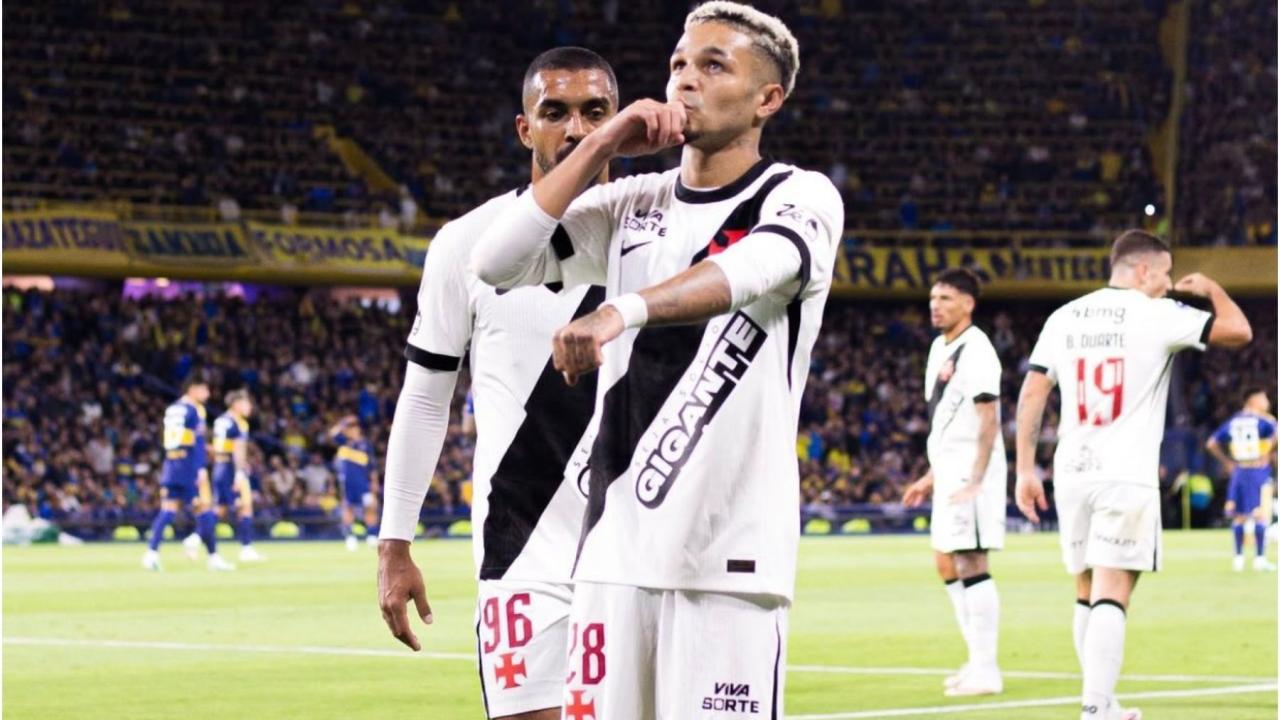 Vasco vence o Boca na Bombonera. Foto: Matheus Lima/Vasco