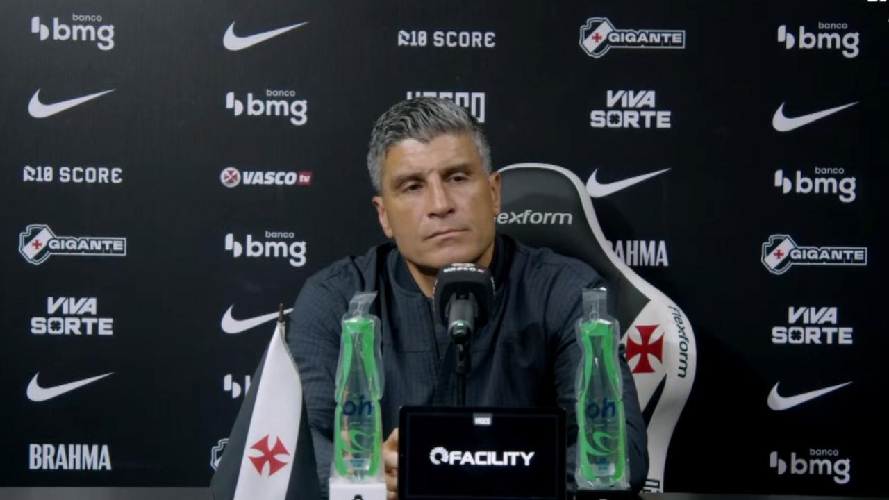 Vasco volta o foco ao São Paulo. Foto: Vasco TV/Reprodução
